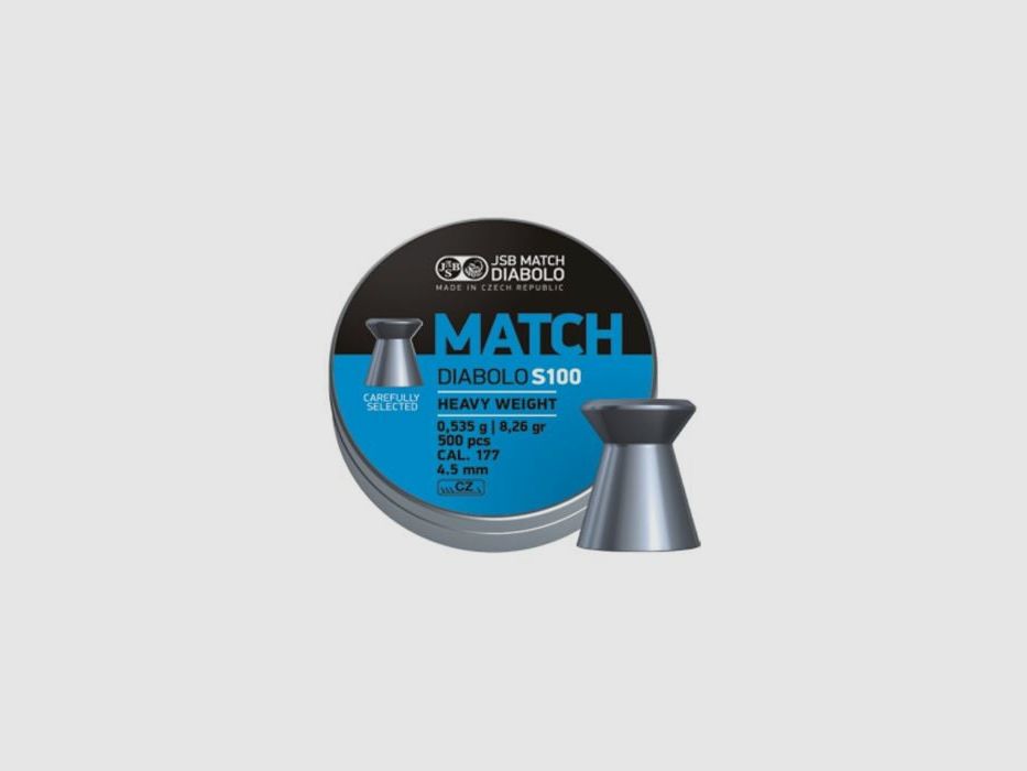 JSB Blue Match Diabolo 4,5mm S100 x500