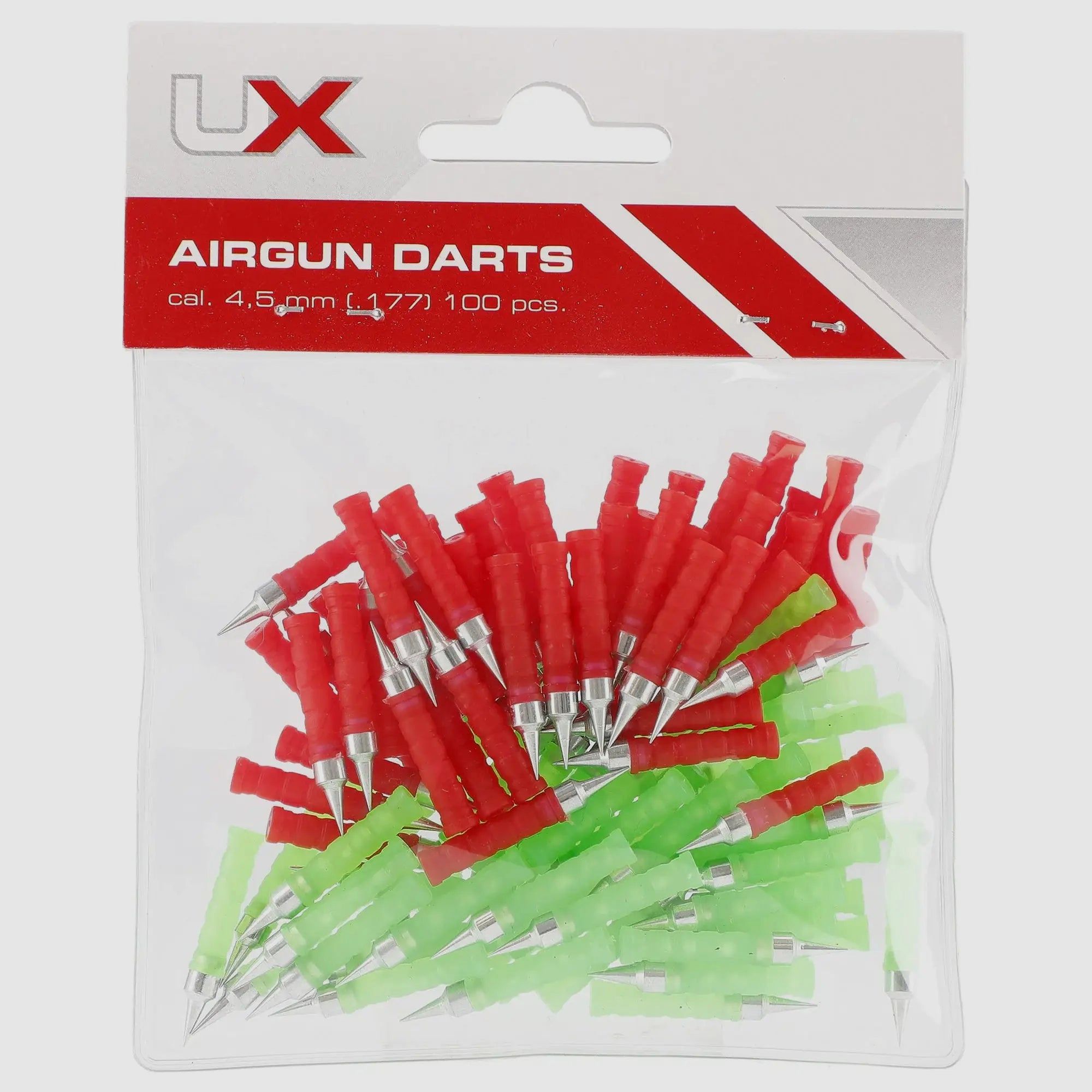 UX luchtgeweer darts kal. 4,5 mm (.177) 100 stuks
