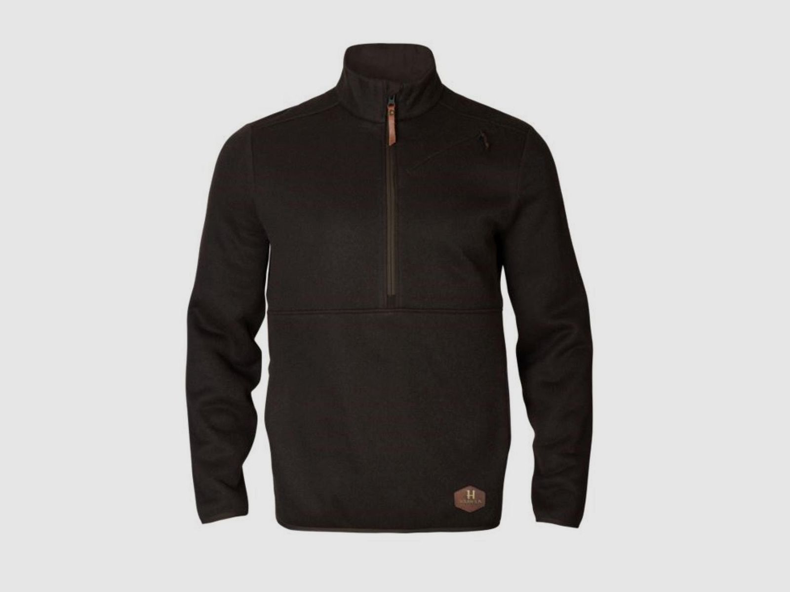 Härkila Metso Half Zip Shadow Brown, billede 1 af 2