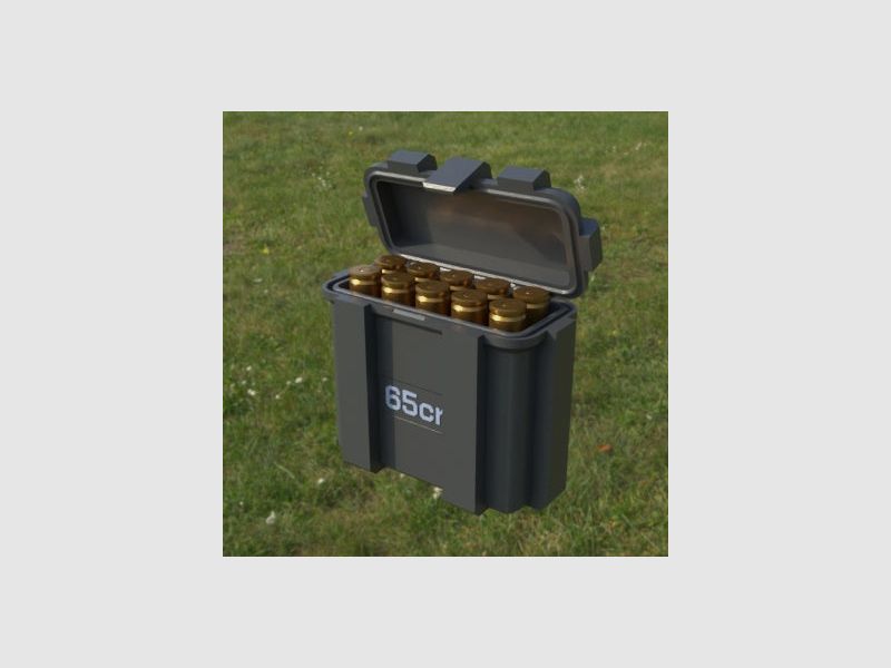 Filamelt Munitionsbox / 6.5 Creedmoor / ‘Klappdeckel’ / Patronenbox, Ammo Box