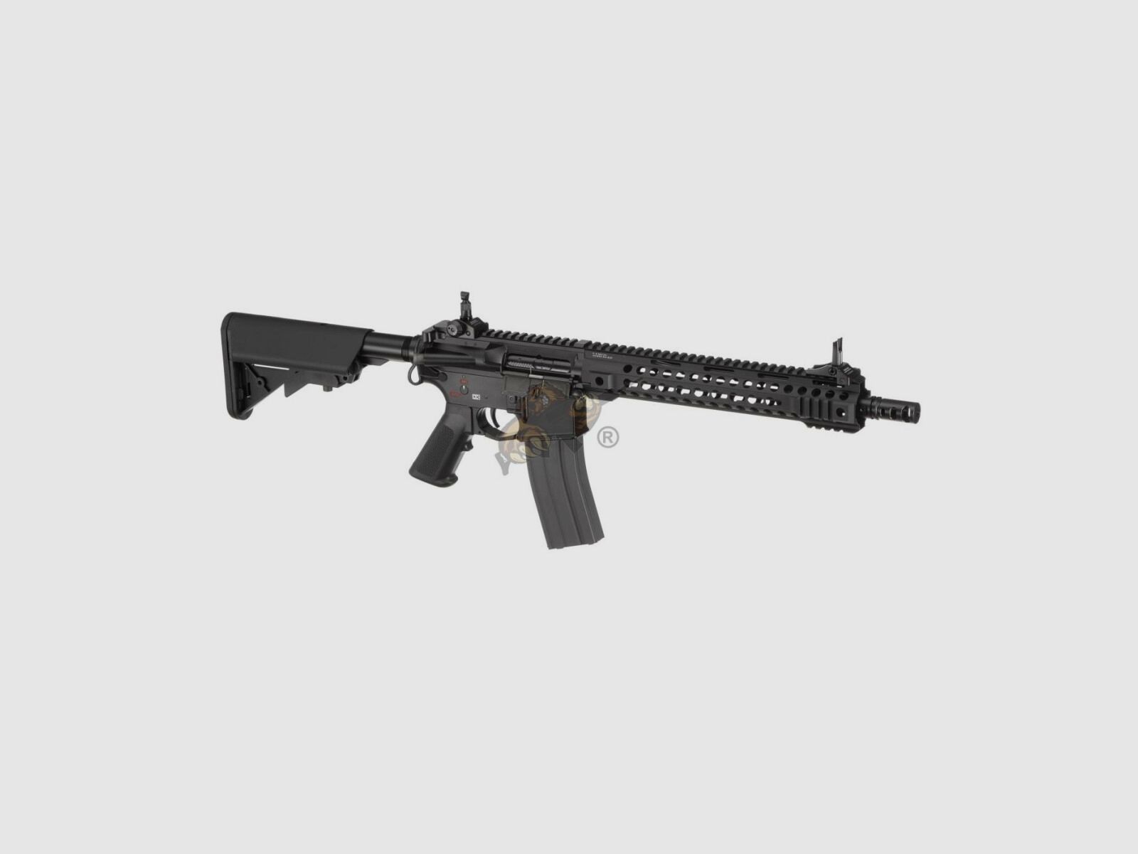 G&G GC16 MPW 12" with ETU in Black Airsoft S-AEG free from 18