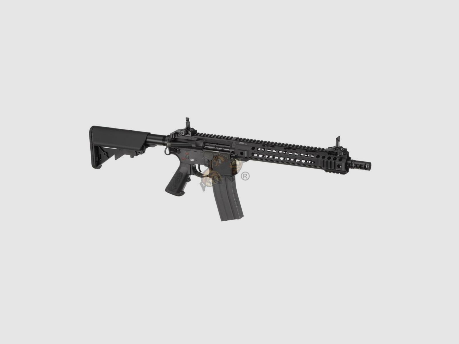 G&G GC16 MPW 12" mit ETU in Schwarz Airsoft S-AEG frei ab 18