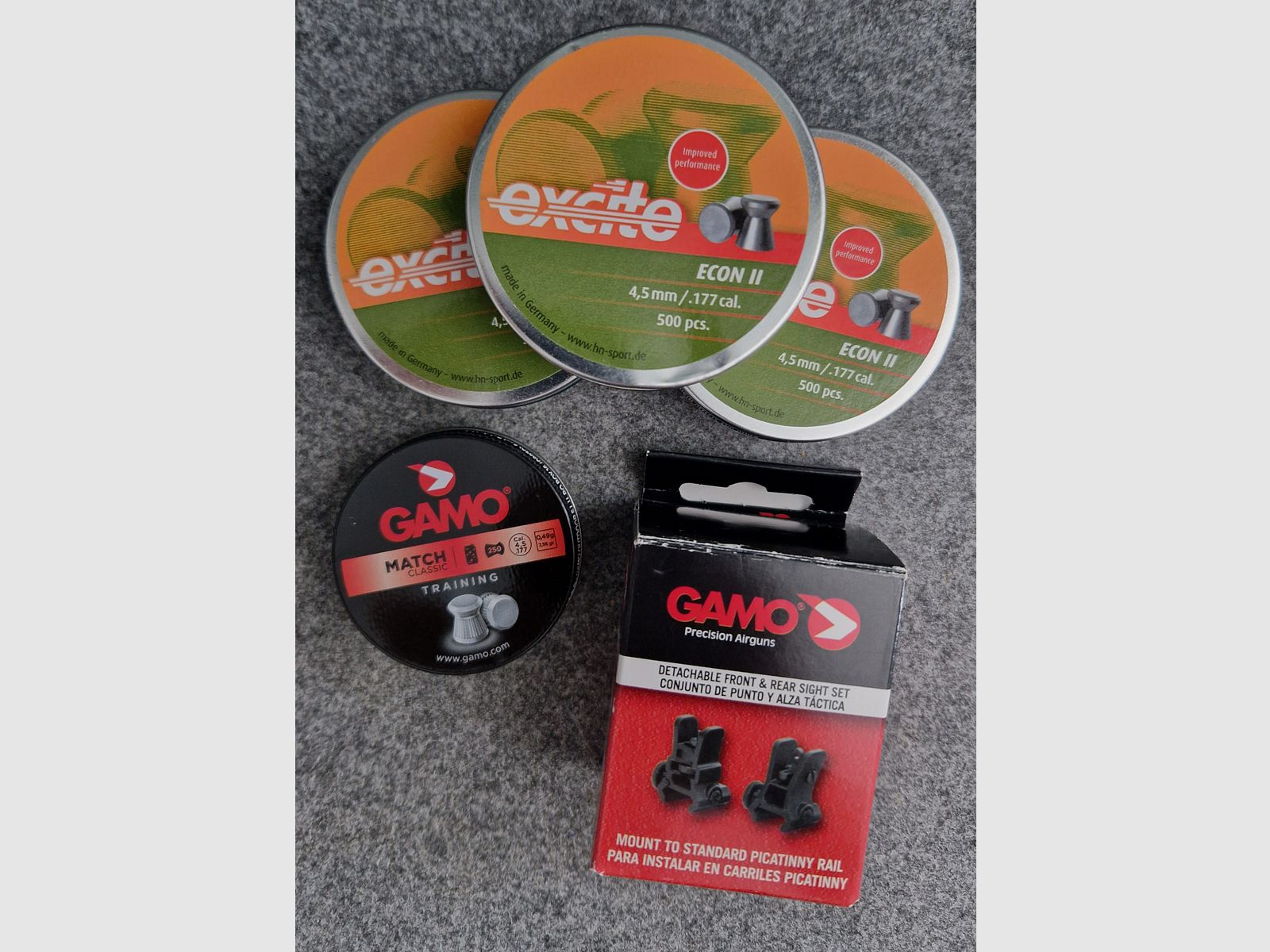GAMO G-Force Tac (4,5mm / .177) incluido accesorios / diabolo