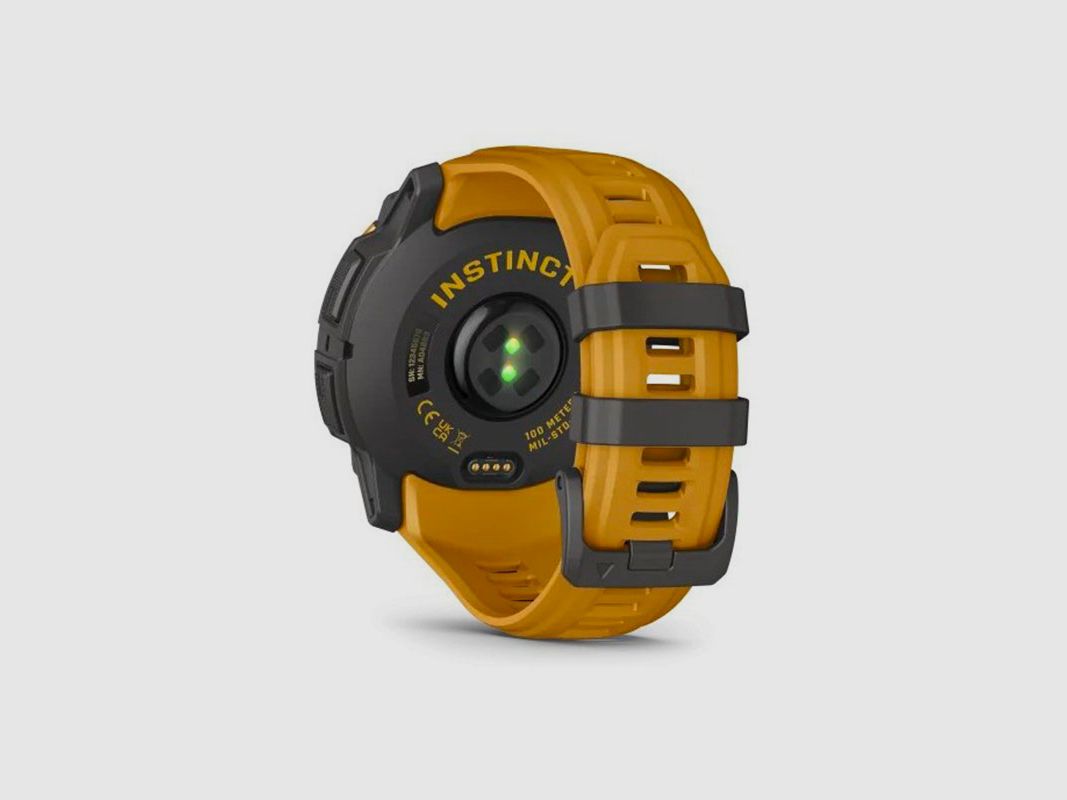 OROLOGIO – GARMIN – INSTINCT® 3 | 45MM | SOLAR | Sunburst con cinturino Sunburst/grigio | LIMITED EDITION, immagine 8 di 9