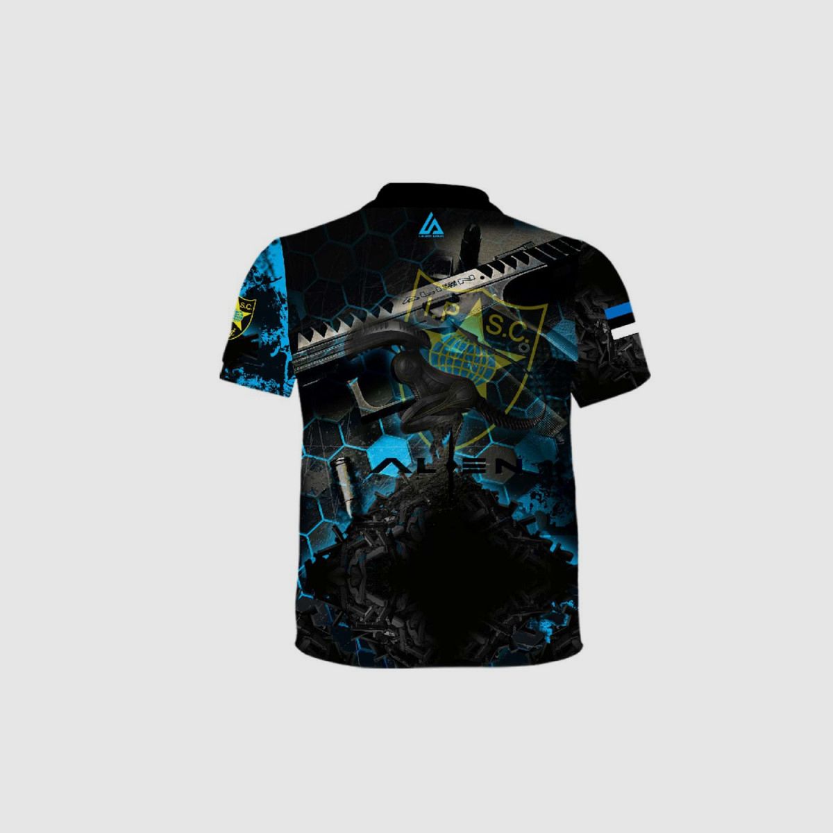 DED ALIEN IPSC Sportswear Set, size: 9XL, Custom Name: With Custom Name, image 3 of 3