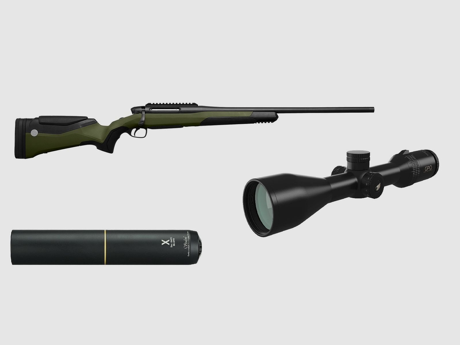 Steyr Mannlicher MS Wild, mit GPO Spectra 6x 2-12x50