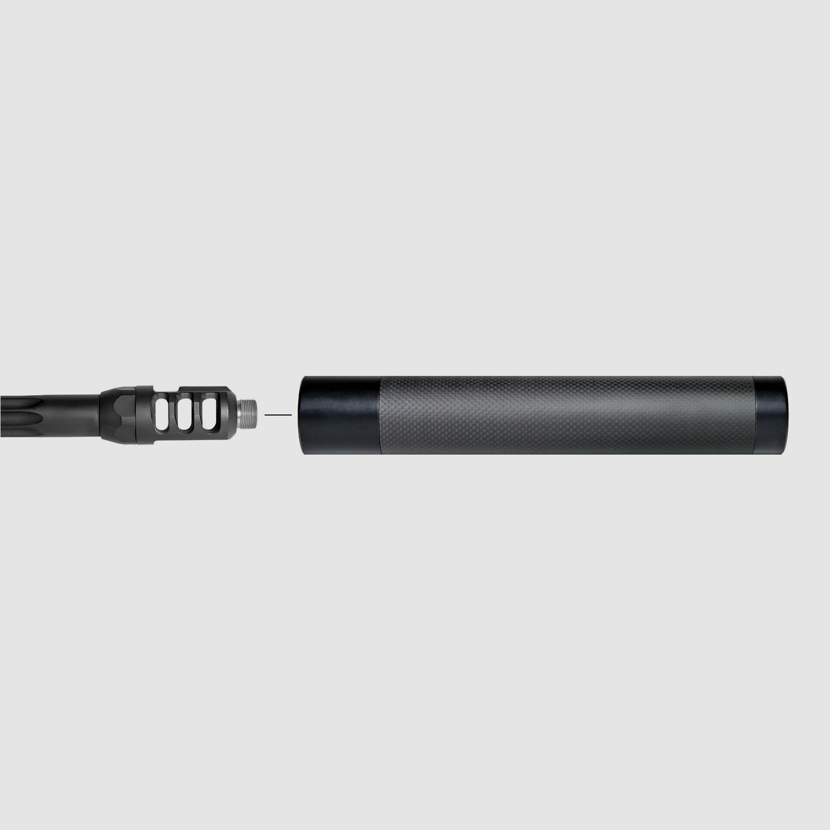 Voere Silencieux de Fin de Canon Sport avec Support pour Voere Match Muzzle Brake – à partir de Cal. .308, image 4 sur 4