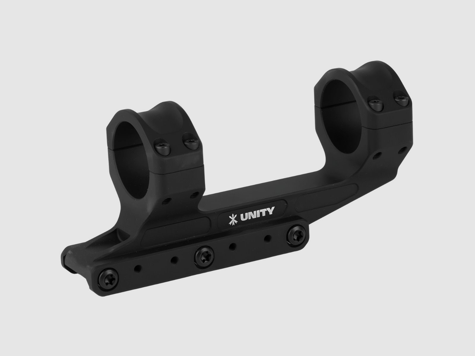 Unity Tactical – Montura de una pieza para visor FAST REKE Scope Mount – 1,54″ – 34 mm – Negro – RKE-S34154B, imagen 3 de 6
