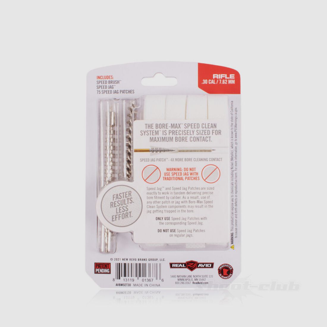 Real Avid Bore-Max Speed Clean Upgrade .30/.308/7.62MM, imagen 2 de 3