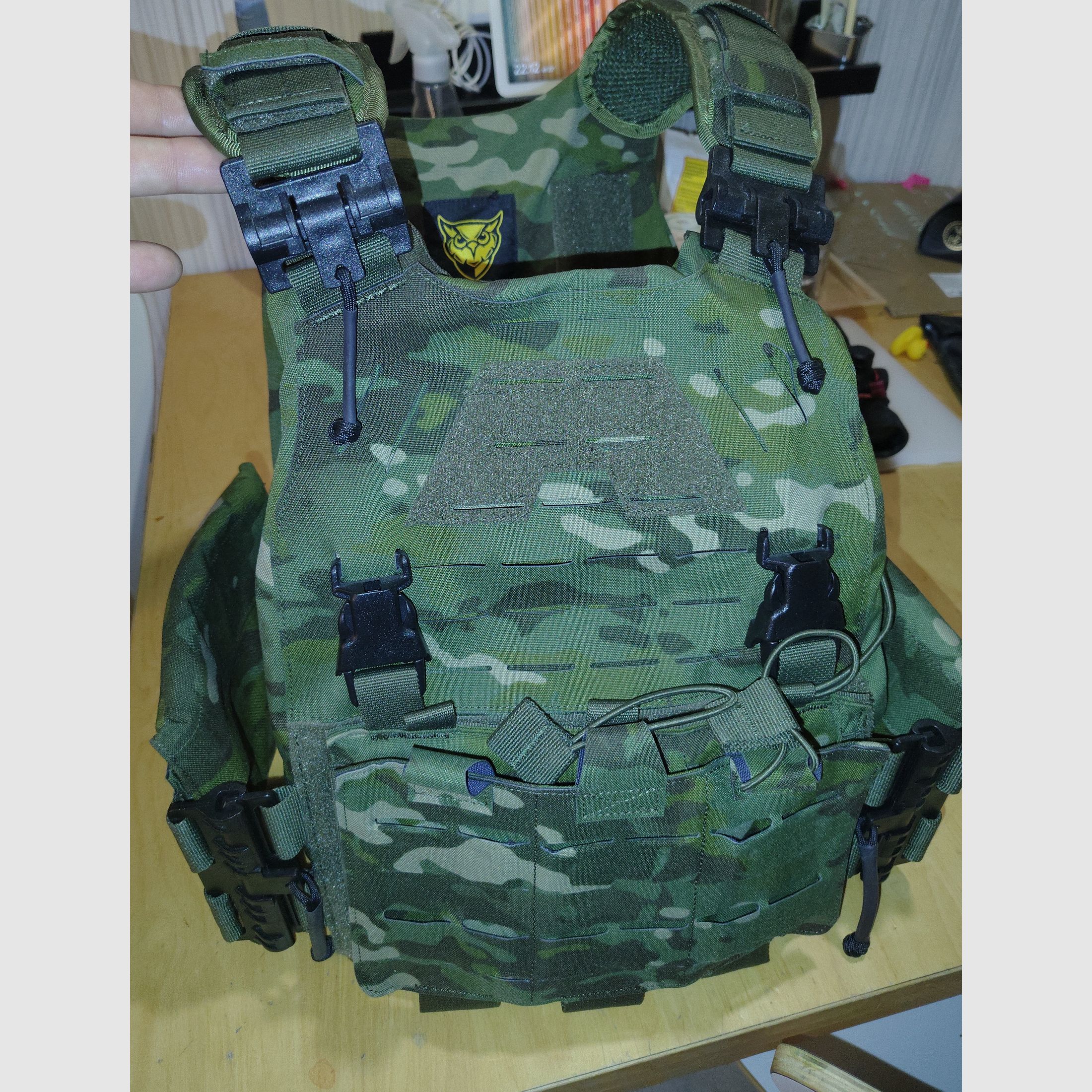 Tacowl ALFA Tactical Quick Release Plattenträger Klon