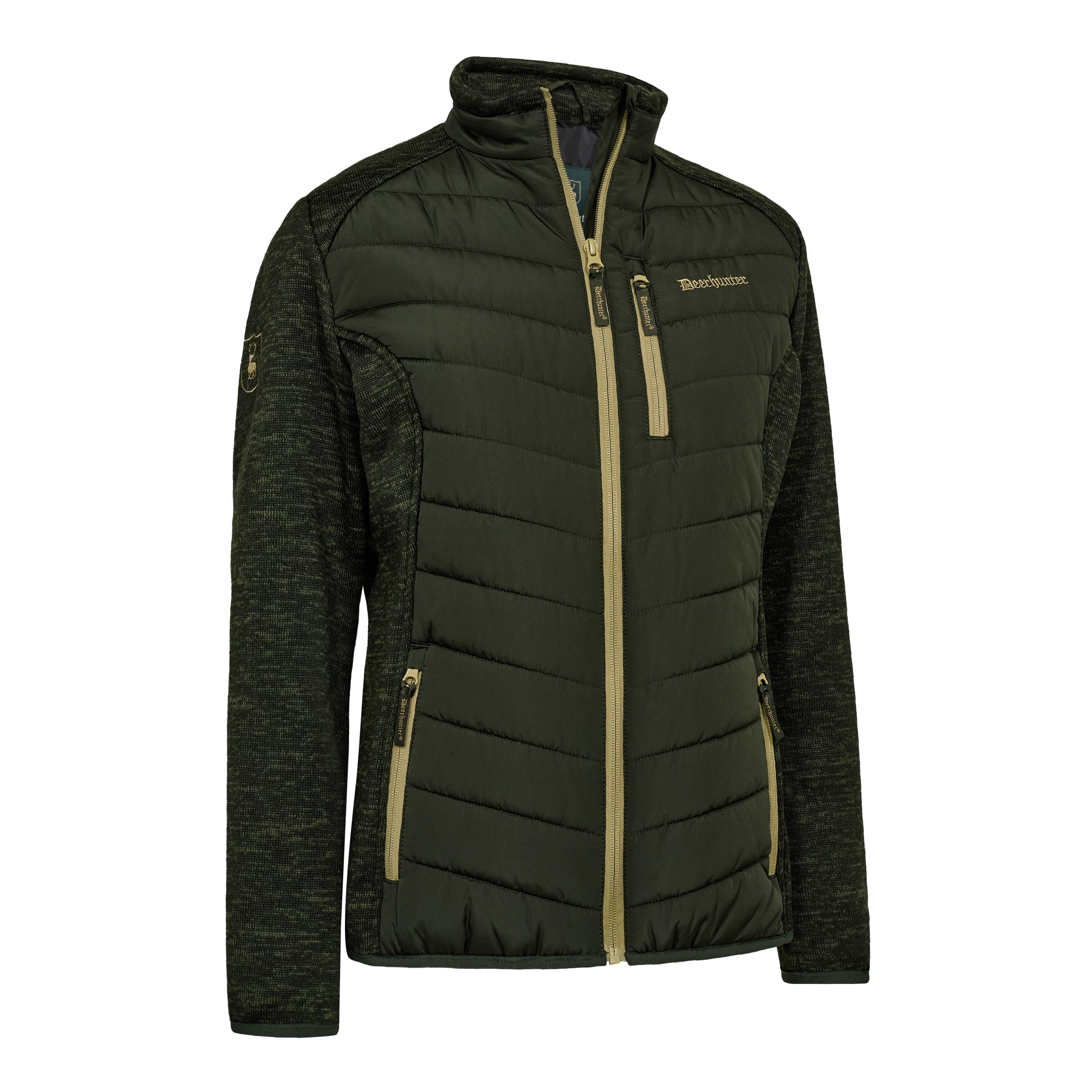 Lady Moor gewatteerde jas - Forest Ember, afbeelding 1 van 2