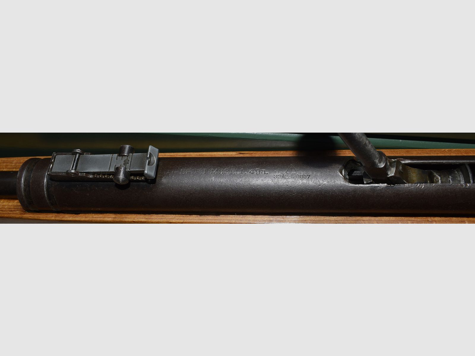 Luftgewehr Haenel 49a - 1957 - Feder und Manschette NEU