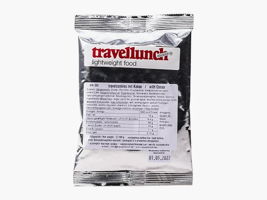 Travellunch Travelcookies au goût de cacao