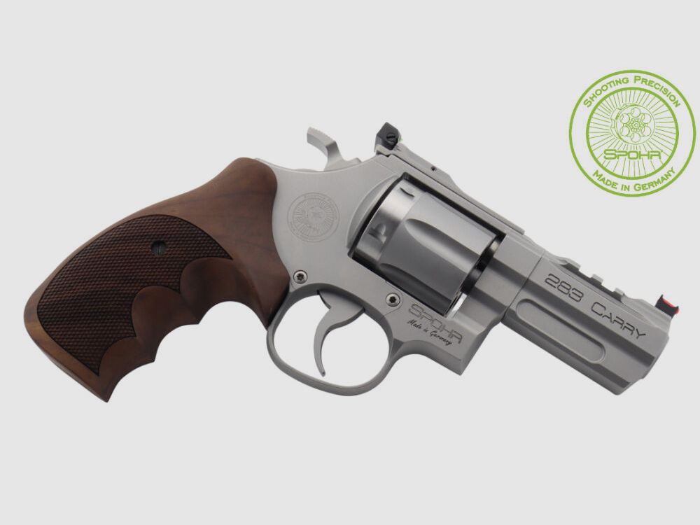 Revolver Spohr 283 Carry Stainless 3" Fabriqué en Allemagne 3 pouces Chasse & Sport