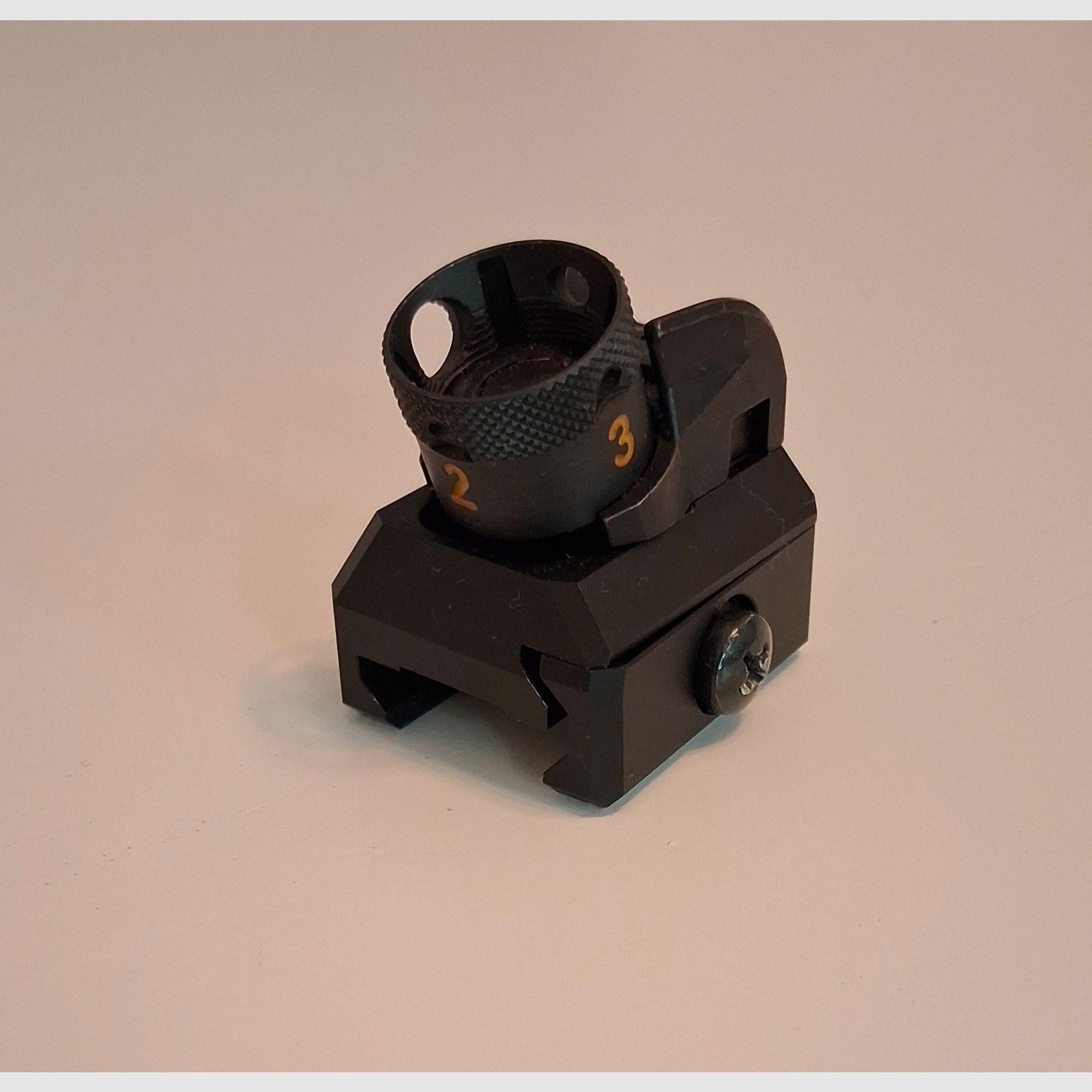 Original Heckler & Koch drum sights with sight adjuster 1013-W4