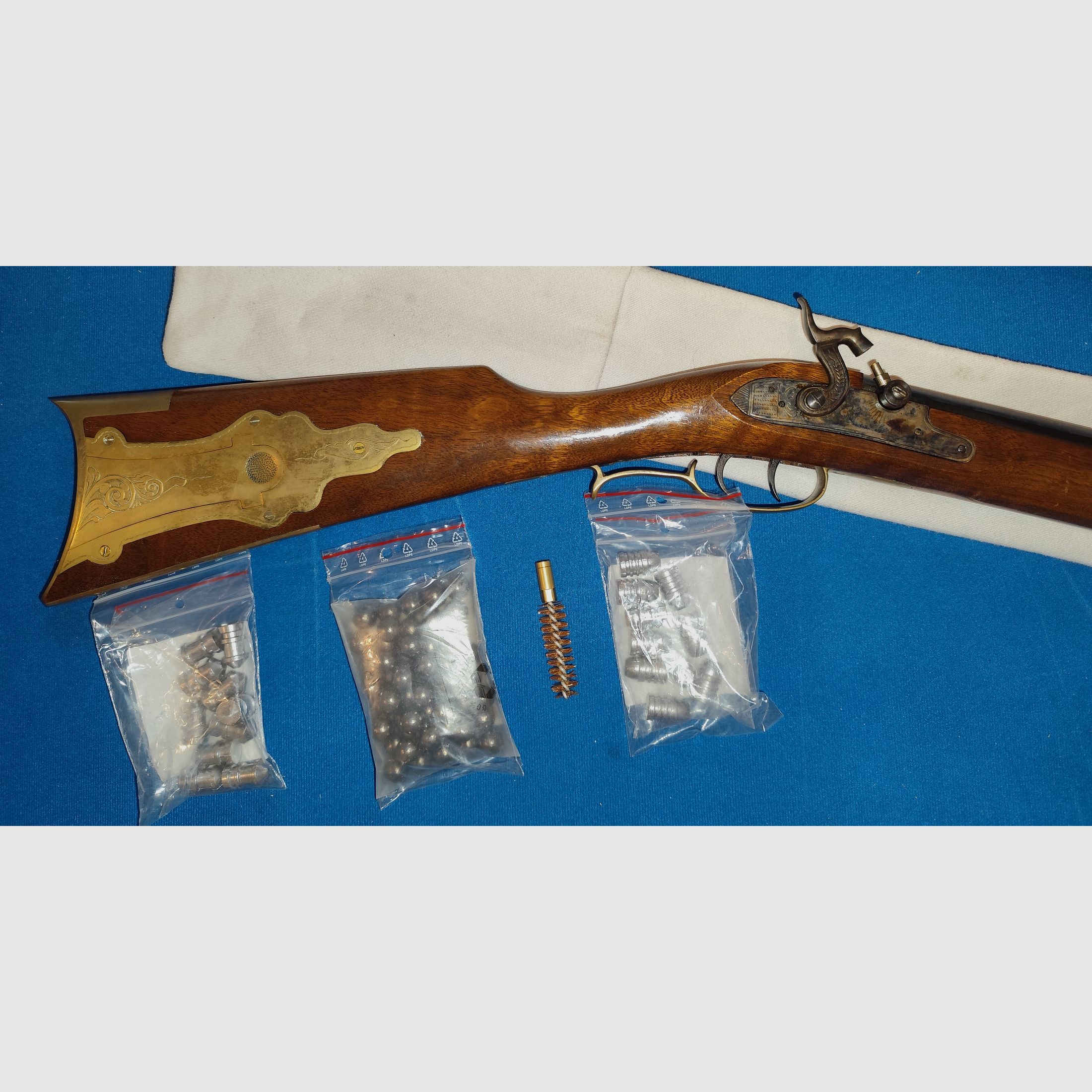 Pennsylvania long rifle cal.50 mit Zubehör