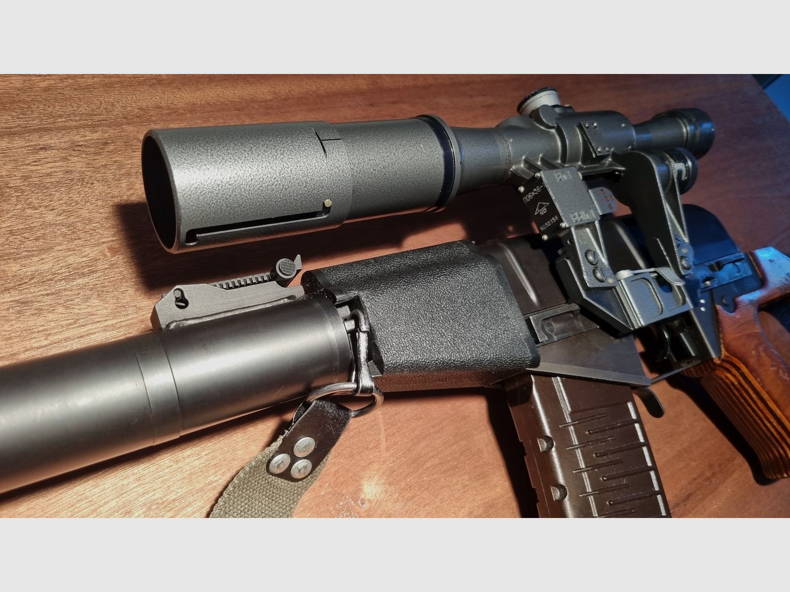 Telescopio ruso NPZ PO 6x36-1 (PSO-1) Dragunow / Kalaschnikow / Unión Soviética / URSS