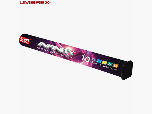UMAREX SIGNALSTERNE INFINITY 15 mm 10er Röhrchen