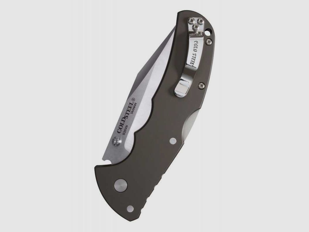 Cold Steel CST-58PC Taschenmesser Clip Point, S35VN, Glatte Schneide