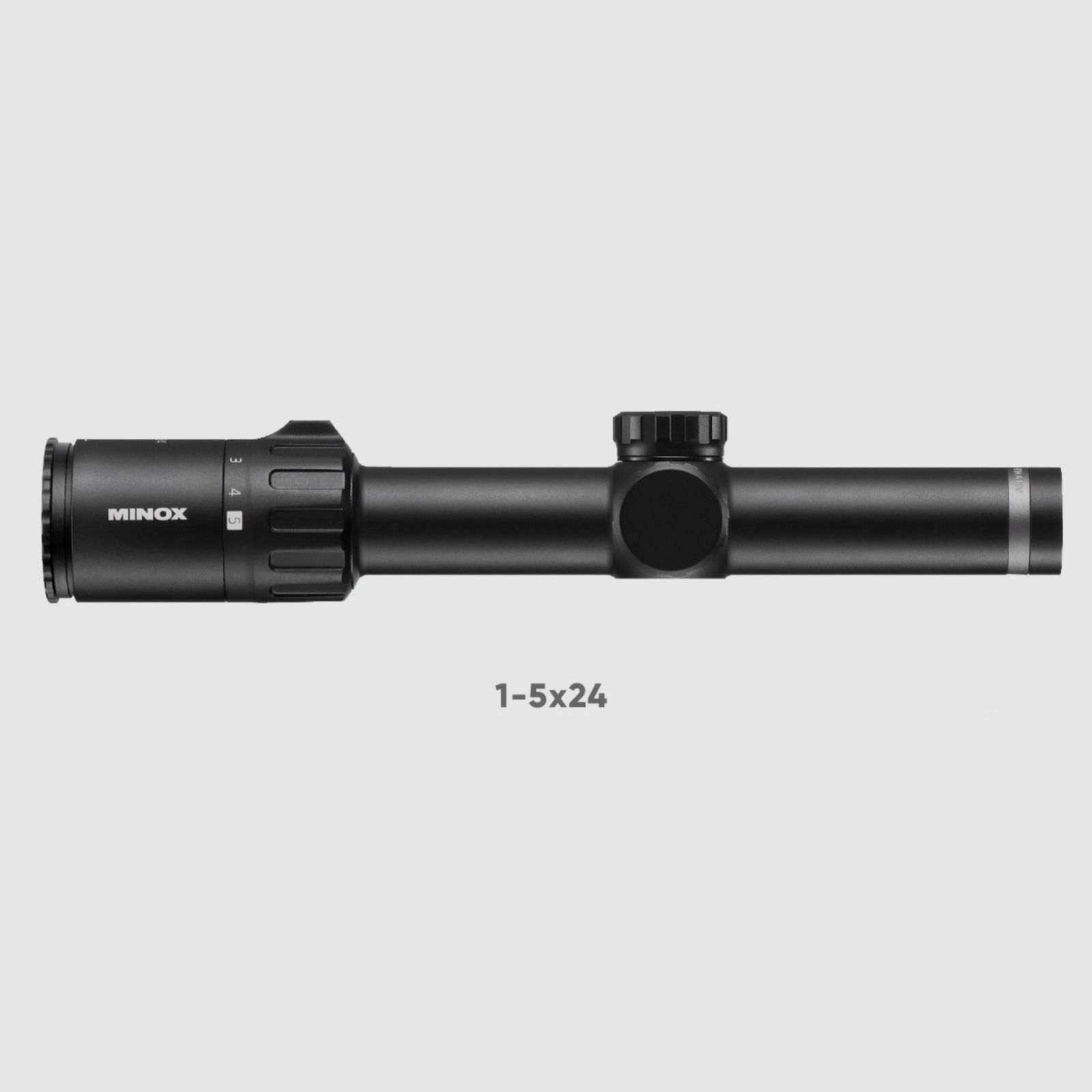 Minox 80107662 Allrounder telescopio 1-5x24 reticolo illuminato 4 in 2 piani d'immagine