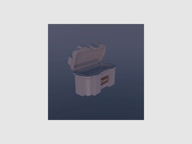 Filamelt Munitionsbox / .22 WMR / ‘Klappdeckel’ / Patronenbox, Ammo Box