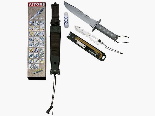 Aitor Jungle King I Messer, Survivalmesser, berlebensmesser