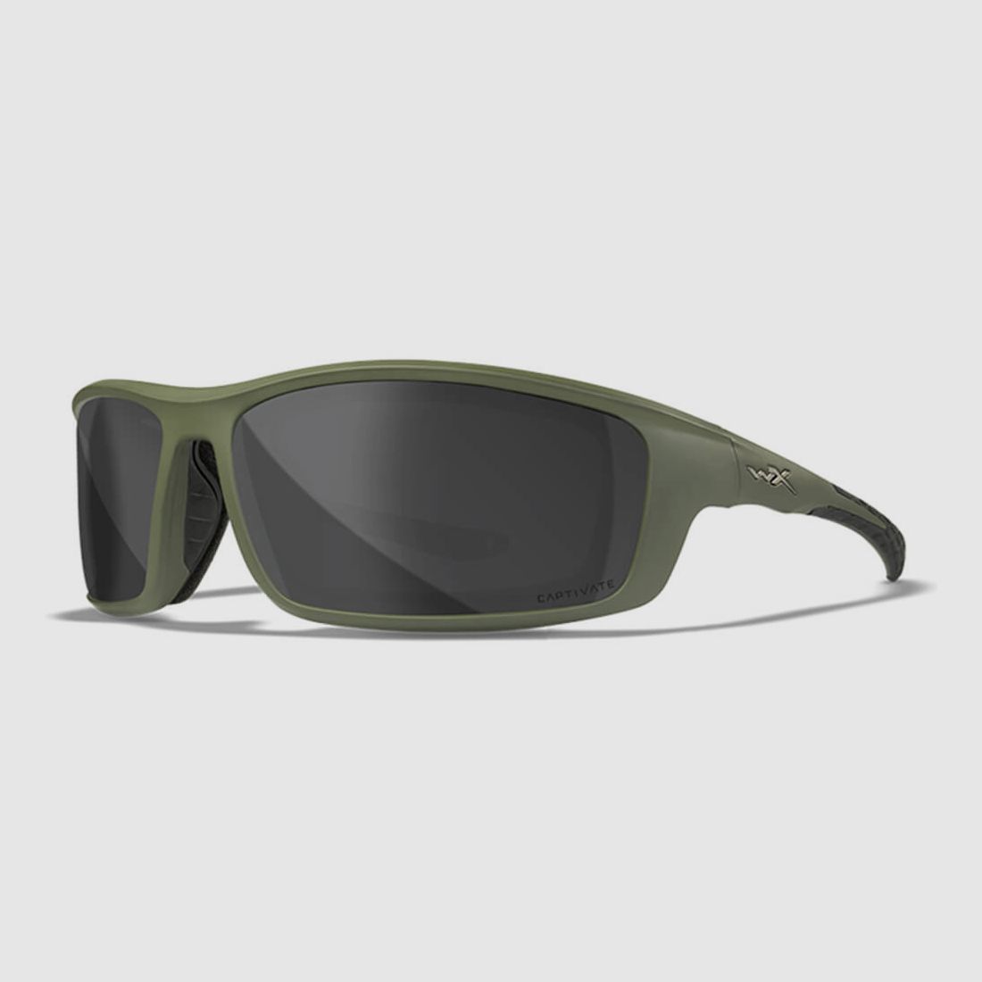 WileyX Brille Wiley X Grid Grau Grüner Rahmen, Bild 1 von 8