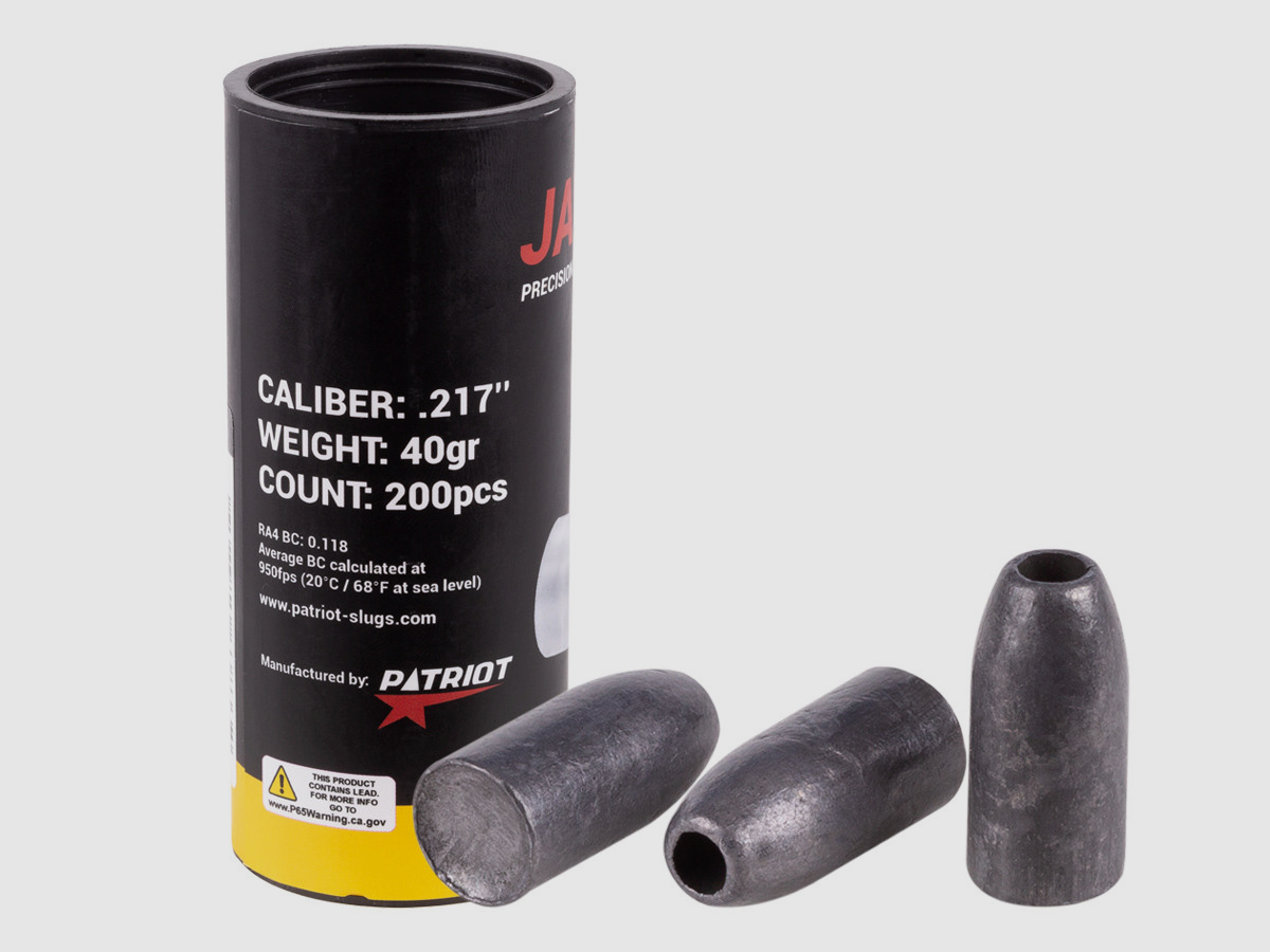 Javelin Slugs Gen 2 40gr. .217 5,51 mm / .22 (200 Stück)