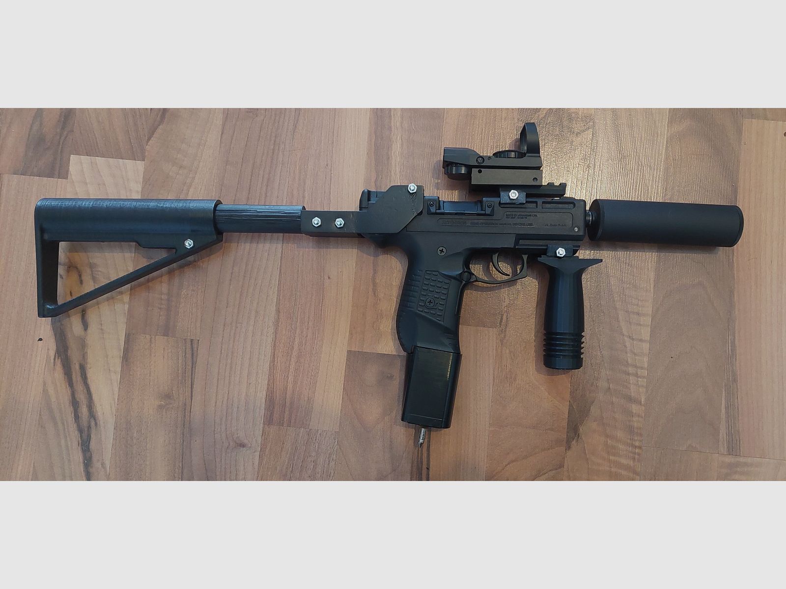 ZORAKI 925 mit MP-Umbau-Kit 9 mm P.A.K. (PTB 1005) Schreckschuss keine Walther Glock HW94 Colt