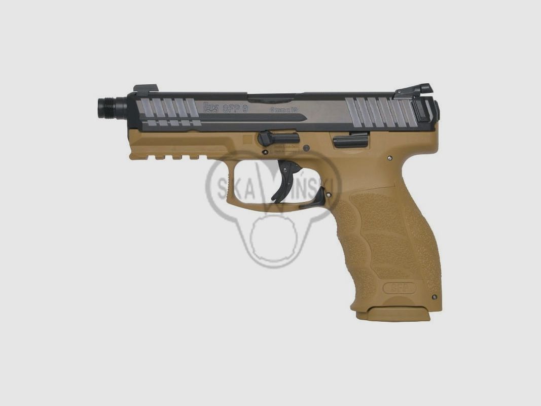 Pistolet Heckler & Koch SFP9-SF SD 9x19 RAL 8000, zdjęcie 1 z 2