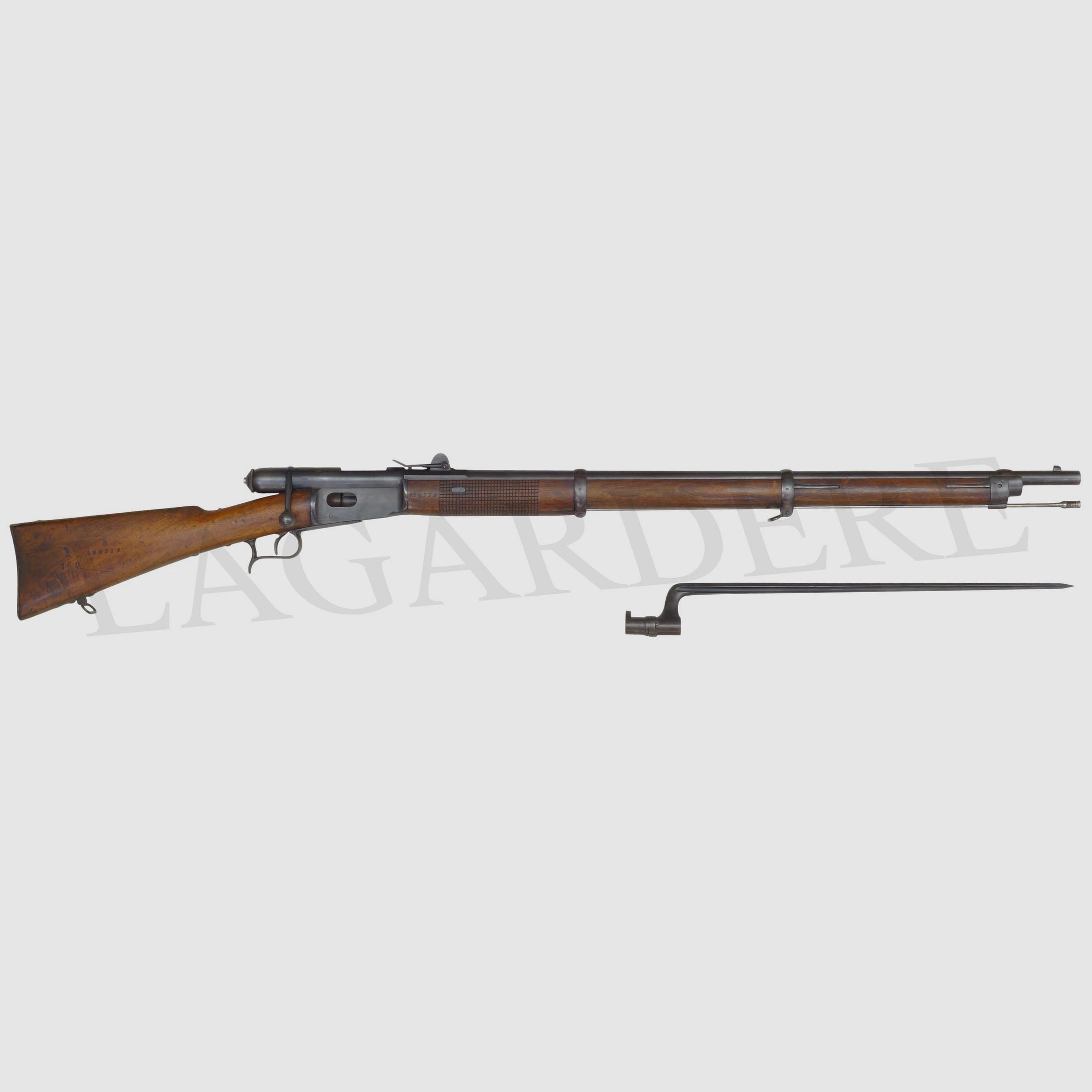 SAUERBREY BASEL VETTERLI 1869-71(FUSIL MILITAIRE A REPETITION MANUEL)
