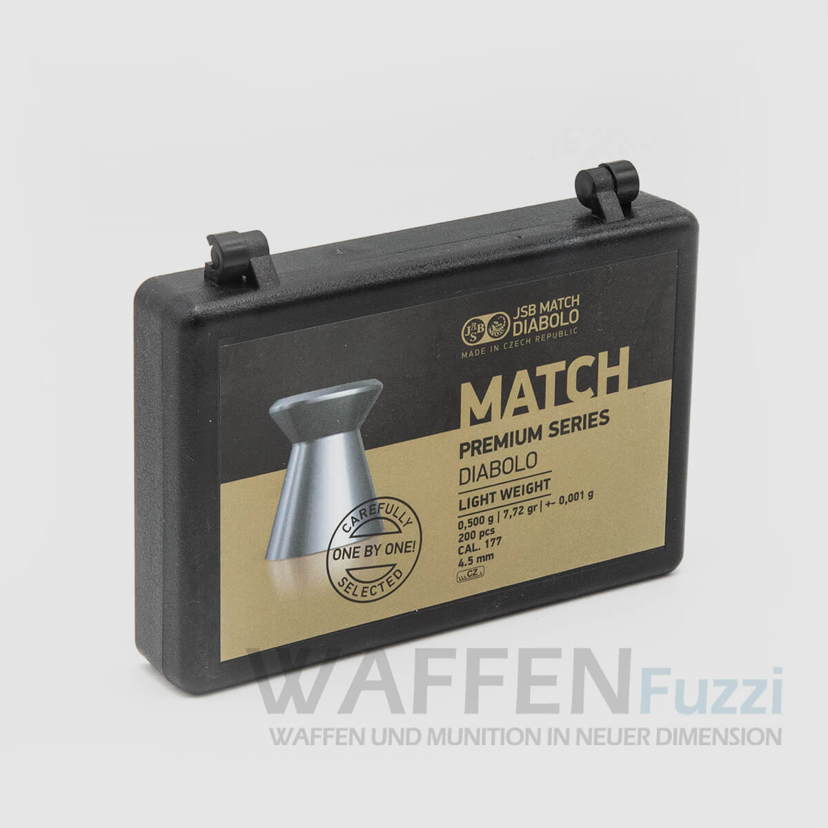 JSB Premium Match Diabolo kaliber 4,5 mm płaski 0,50 g