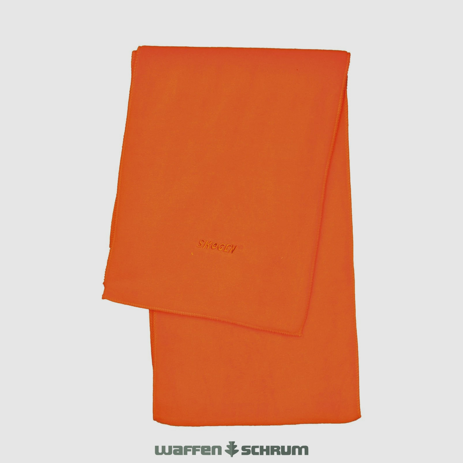 Skogen Fleece-Schal Orange