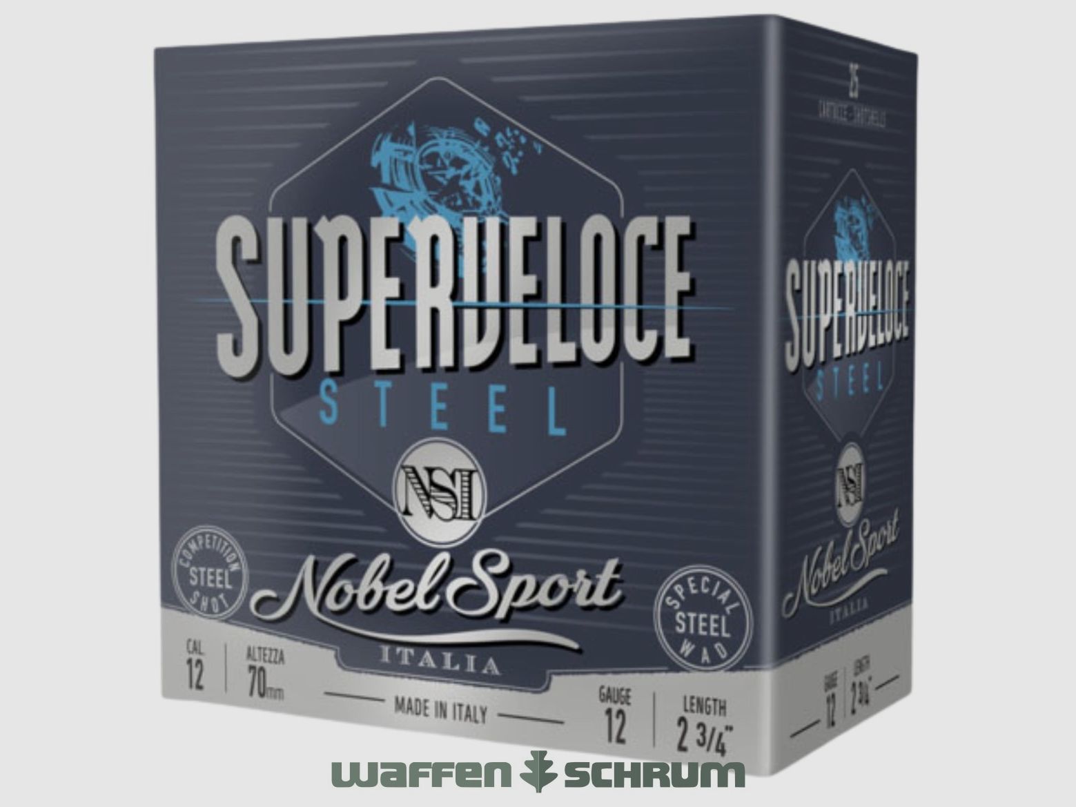 Nobel Sport Italia Superveloce Steel Trap 12/70 T7 2,5mm - 24g