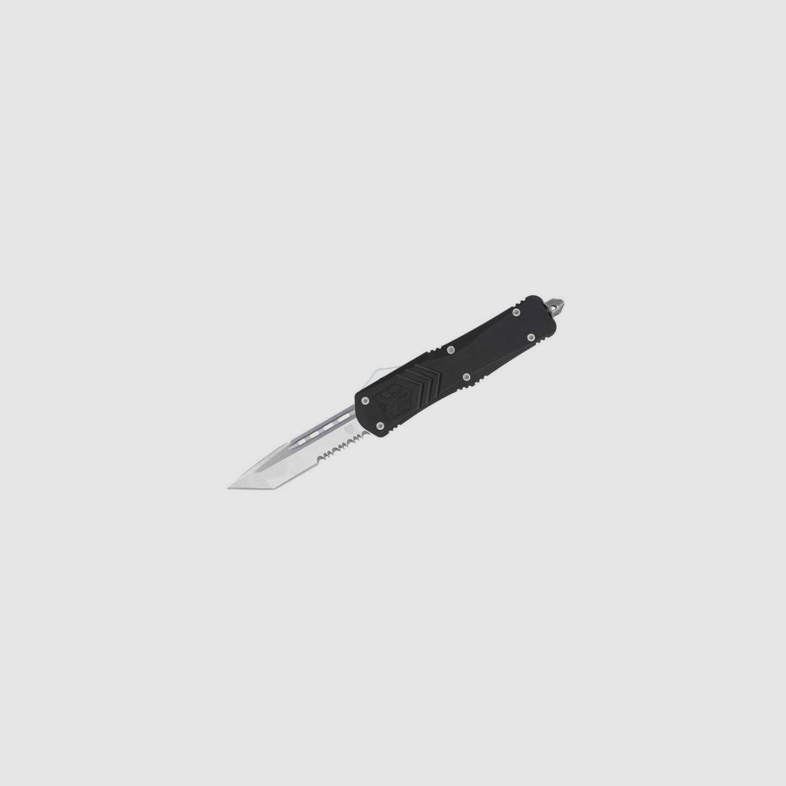 CobraTec Large FS-X Black Tanto Dentado cuchillo automático OTF, Bild 1 von 12