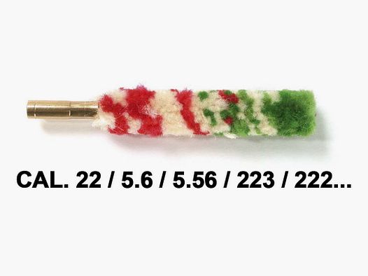 Wollreiniger Kaliber .22 / 5.6 / 5.56 / .222 / .223 - Einzelverkauf