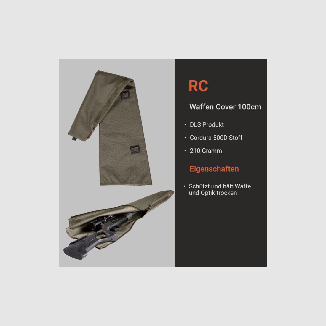 Vorn RC Gun Cover 100cm, image 1 of 4