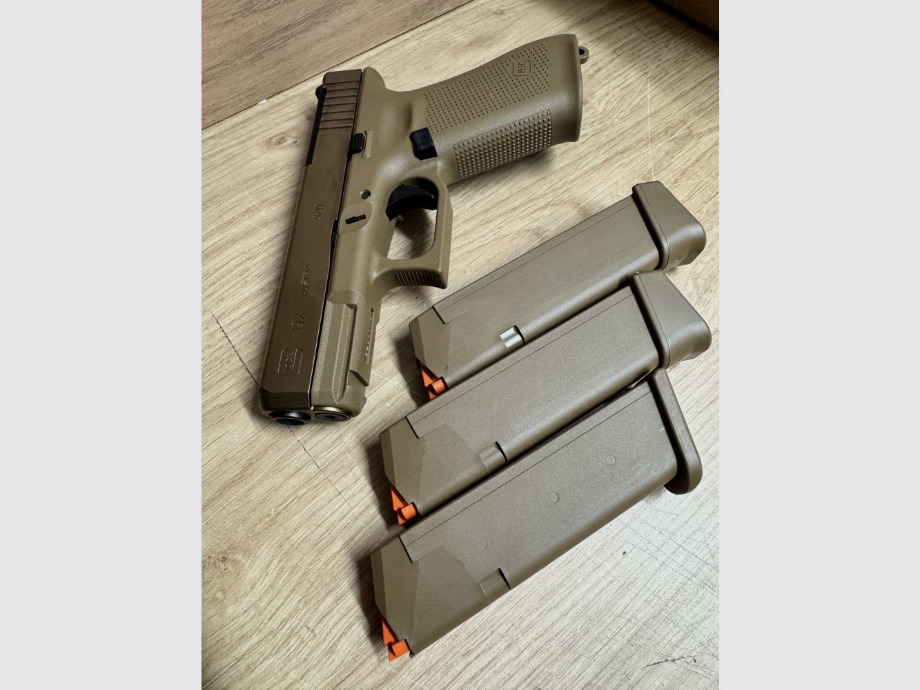 PISTOLA GLOCK 19X CALIBRO 9X19, immagine 8 di 9