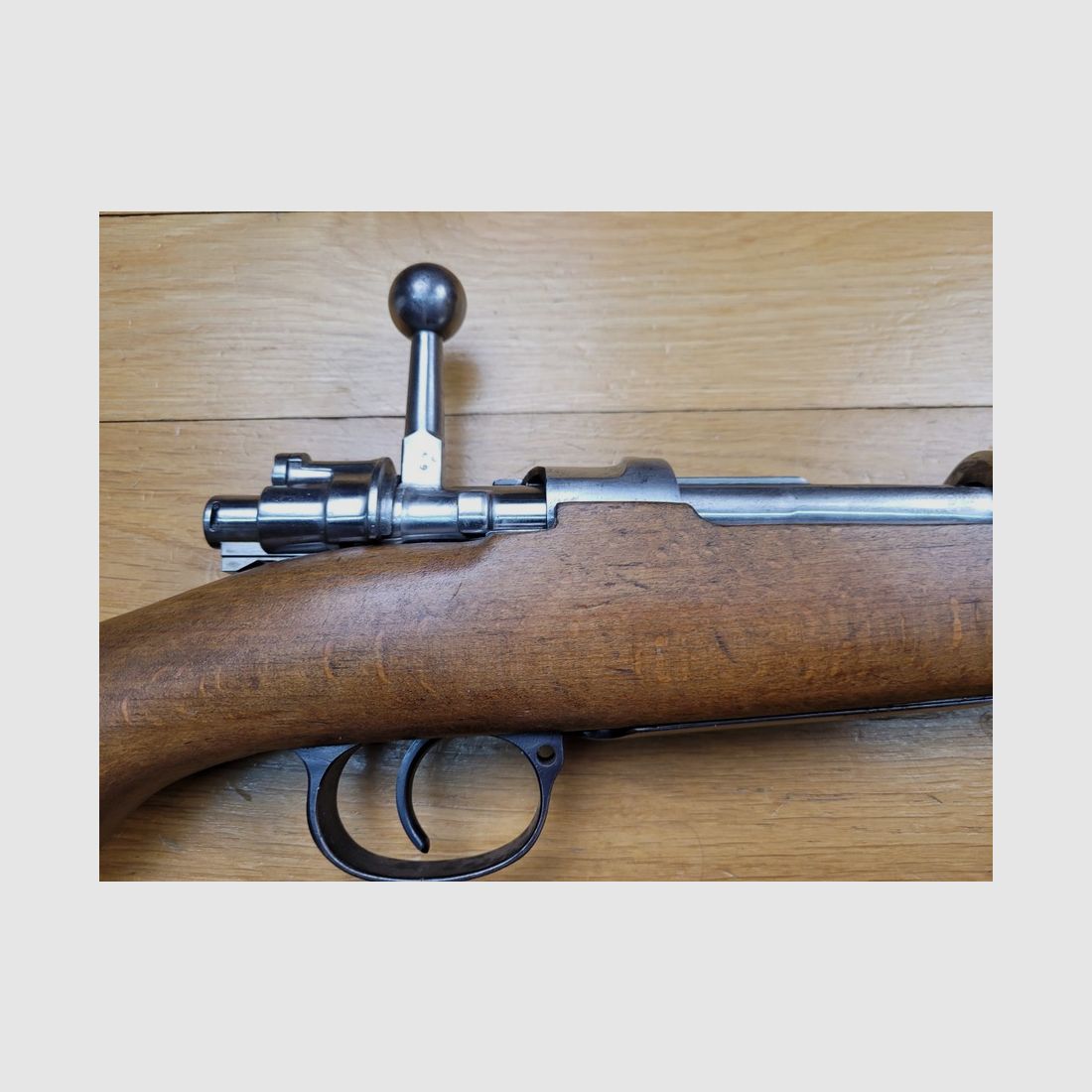 Très rare G98 Wehrmanns Gewehr – calibre 8,15x46R – rare arme civile du système 1898 pour compétitions Wehrmanns- Monocoup – Arme de septembre 1925 – TBE et très rare objet de collection de la galaxie 1898 – TBE, image 4 sur 39