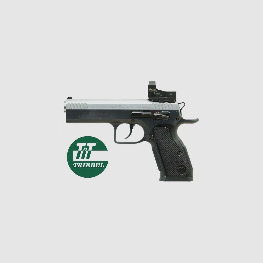 TANFOGLIO Pistol (used) Mod.Stock 2 - DuoTone /RedDot 9mmLuger (2)