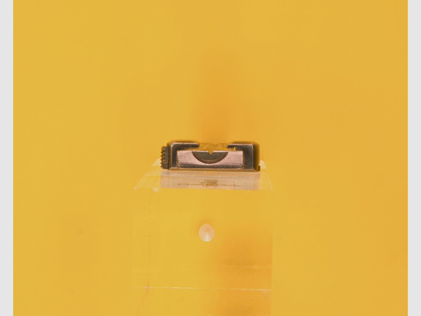 Karabiner K98 Visierklappe mit Visierkurve und Blattfeder