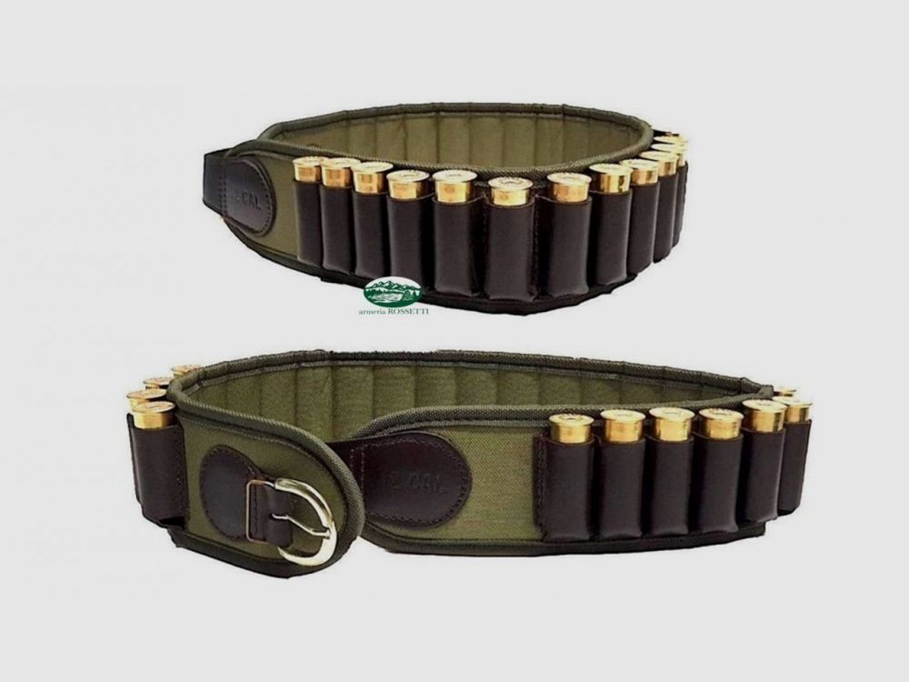 RSPORT Bolsa de Cartuchos para Carabina Cuero/Cordura cal.20 celdas 26 RA3C