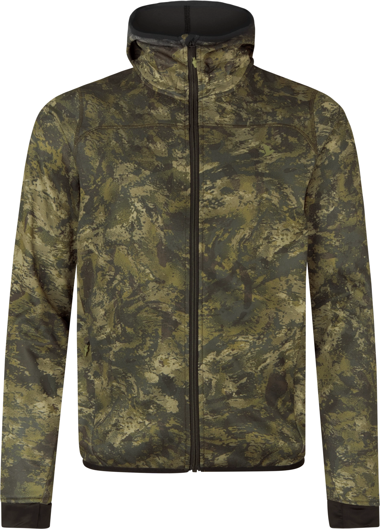Power Camo Fleece Jacket – Zip-Up, with Hood