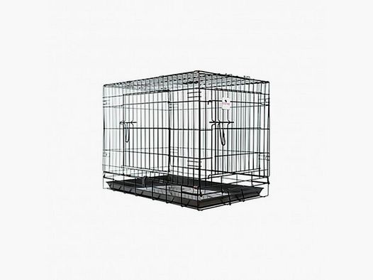 Cage métallique L62 × l44 × H52 cm bande en plastique
