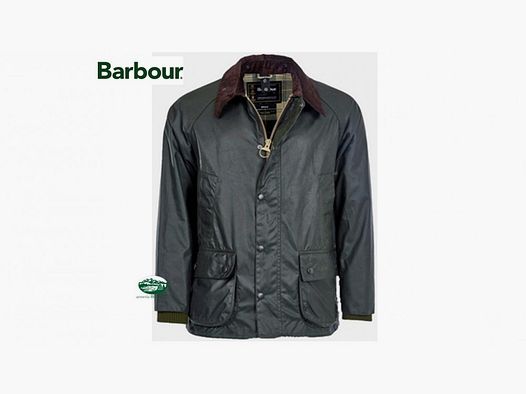 BARBOUR Kurtka Bedale Wosk kolor szałwia