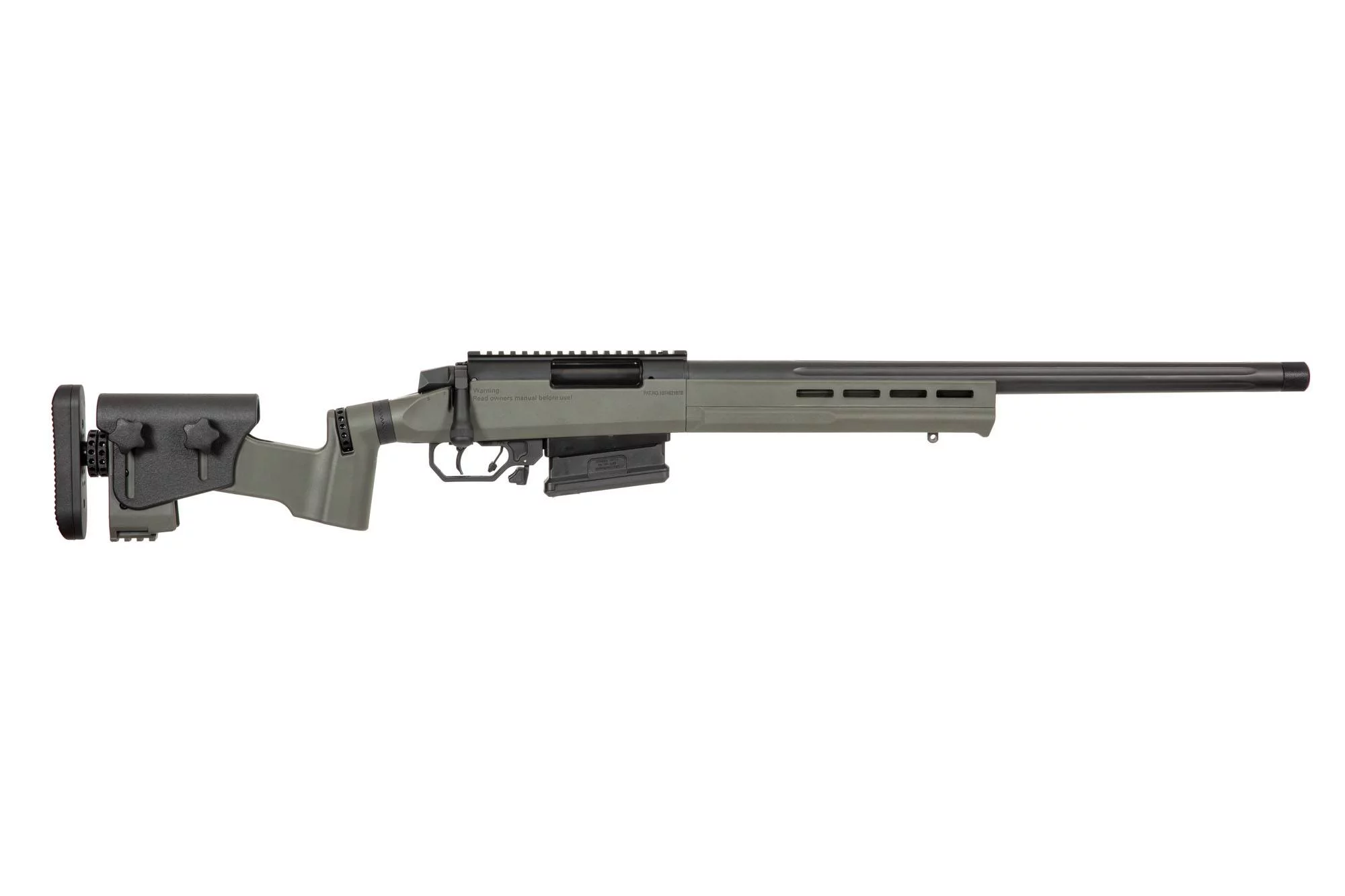 Fusil de sniper ASG AMOEBA Striker TACTICAL T1 - Olive Drab, image 8 sur 16