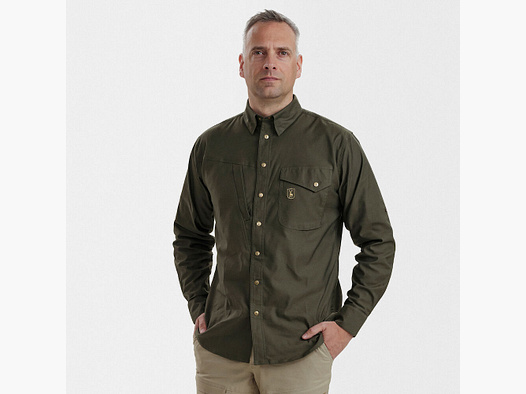 Matobo Shirt - Forest Green - Shirt Size: 37/38, Men's Clothing Size: 37/38
