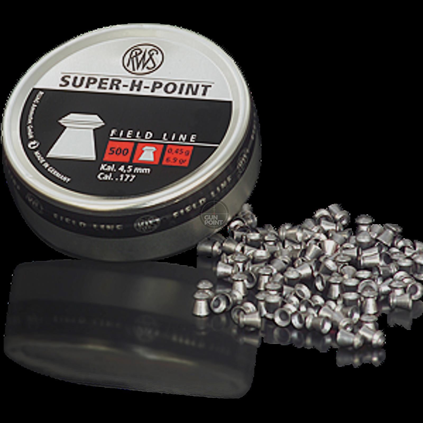 RWS Diabolos Super-H-Point - Kal. 4,5 mm - 0,45g - 500 Stck.