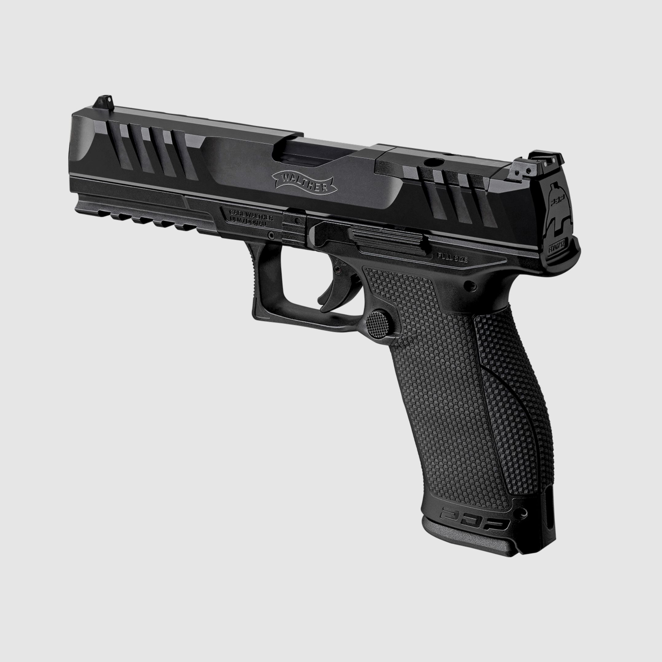 Gebrauchtwaffe WALTHER PDP FS 5.0´" 18R 9x19 OR INT Pistole 9mm Luger OHNE Burris Fast Fire IV