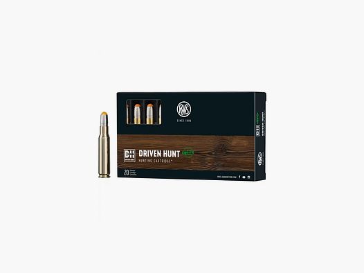 RWS .308 Win. Driven Hunt 10,7g 165gr bleifrei